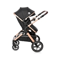 Combi Stroller VIOLA SET with cover Black DIAMONDS